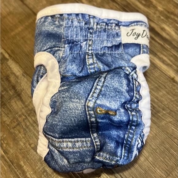 NWOT set of 3 XS Joy Doag washable doggie diapers. - Picture 5 of 7